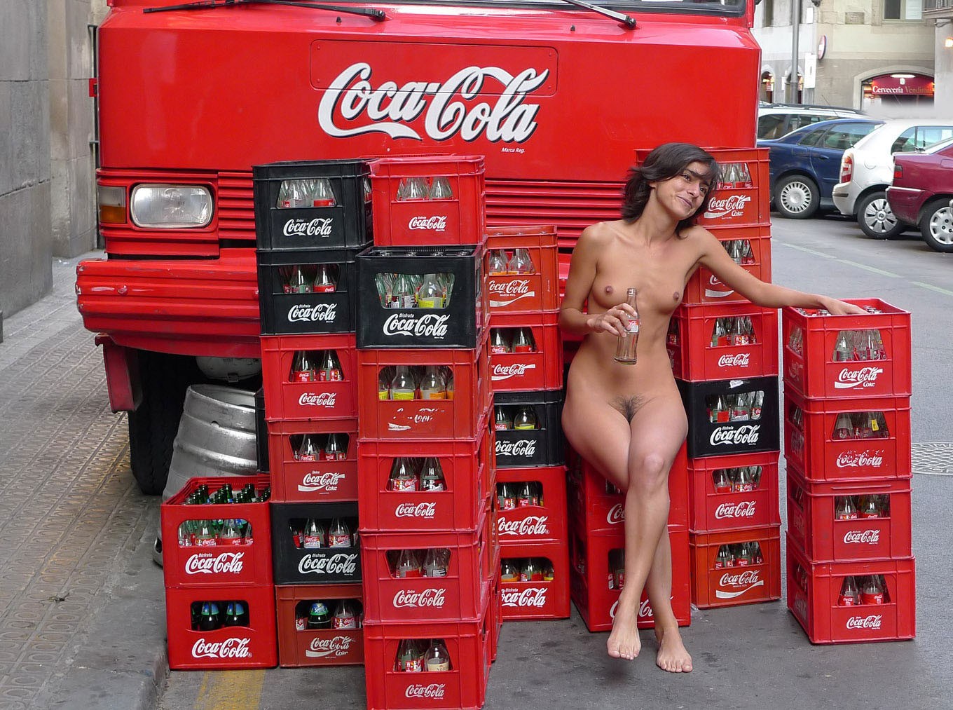 Mentos and coke in pussy