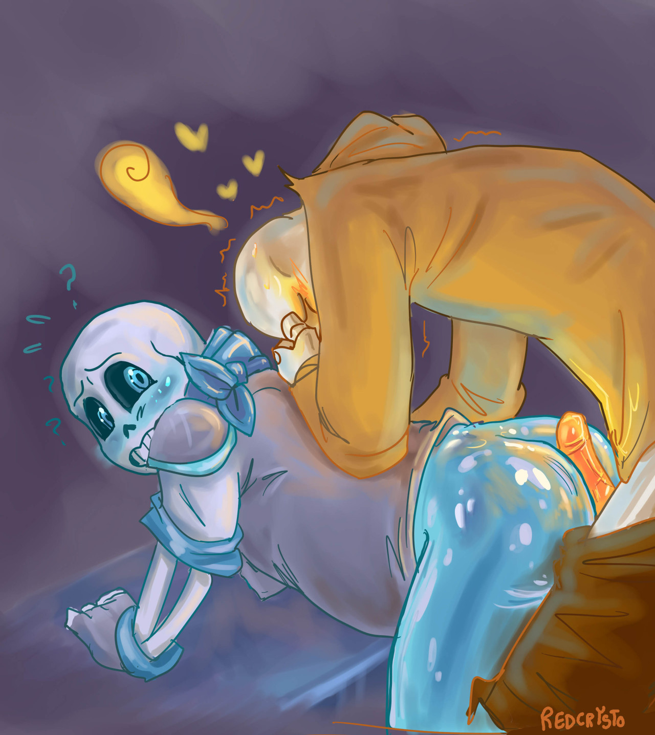 Fell <b>Sans</b> and Fell Frisk XXX. 