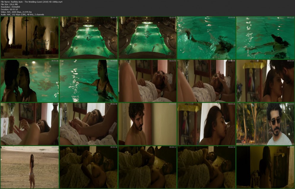 Radhika A pharmacy in the film showed a pubis