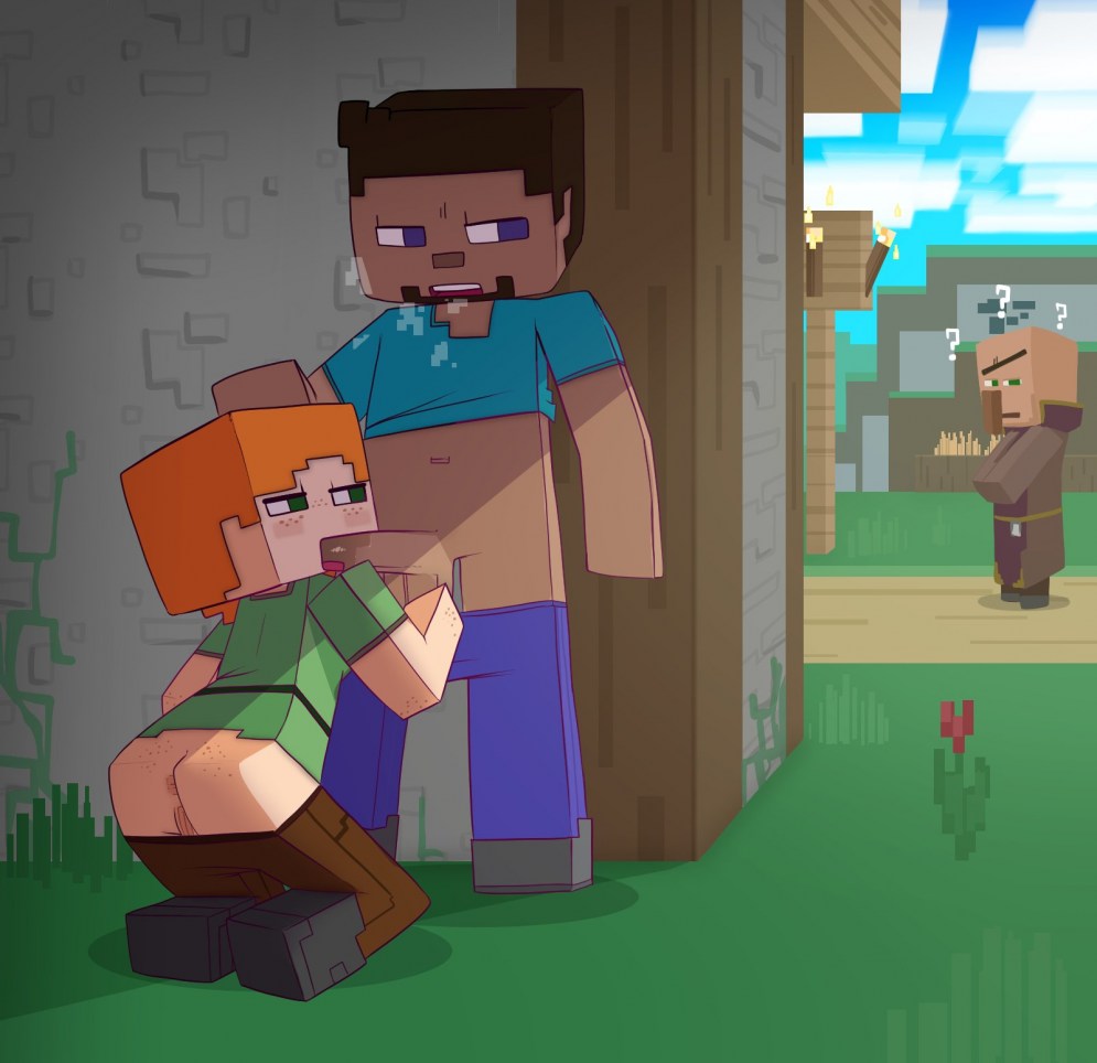 Alex and Steve Hentai Minecraft