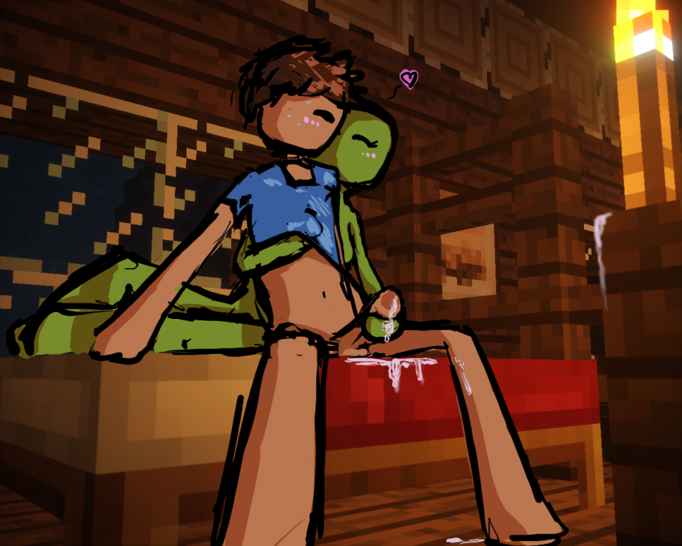 Xxx minecraft Alex and Steve