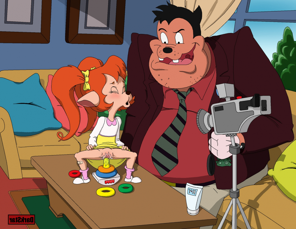 Cartoon Guffy and his BDSM team