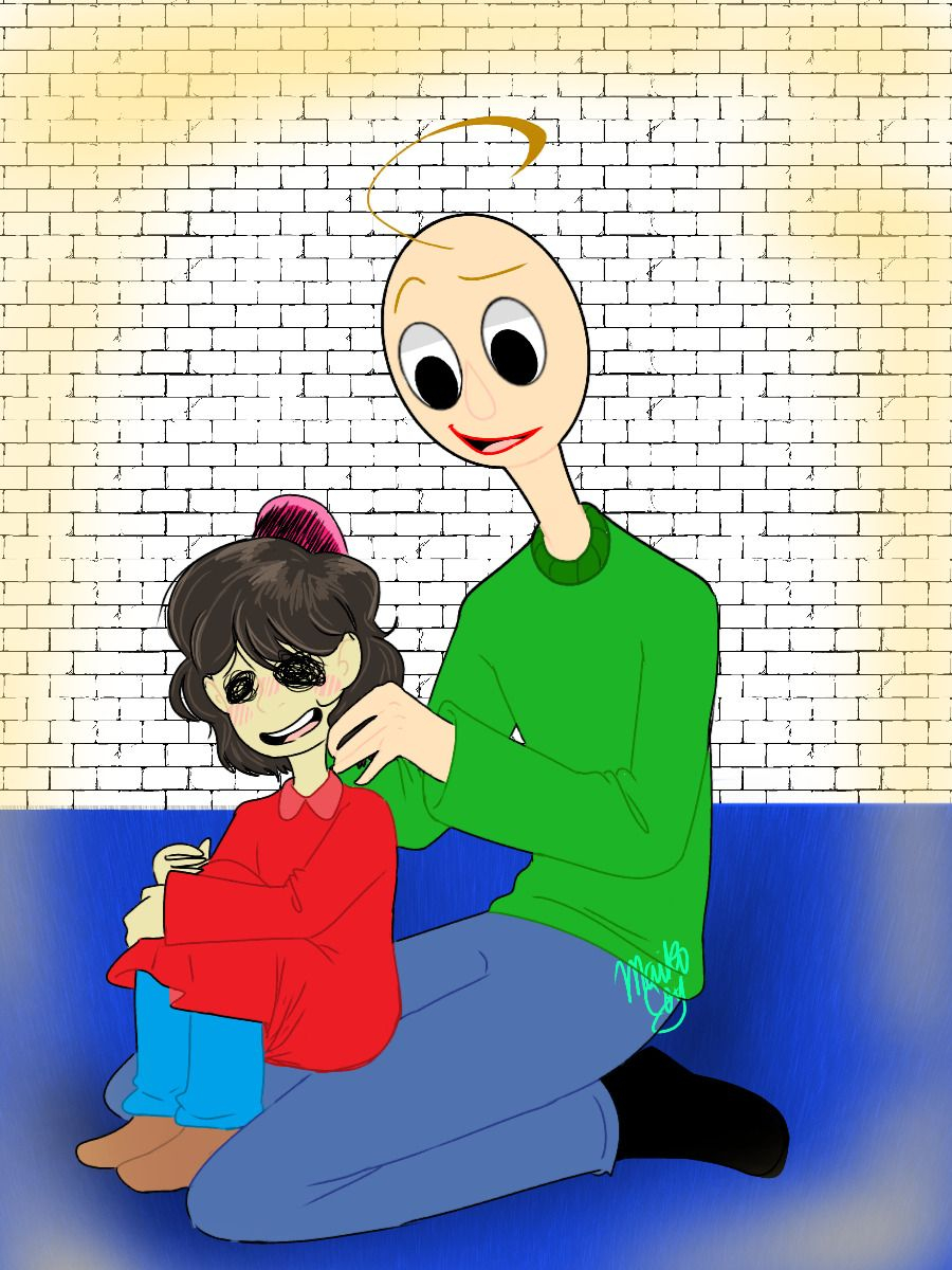 Characters of the game Baldi