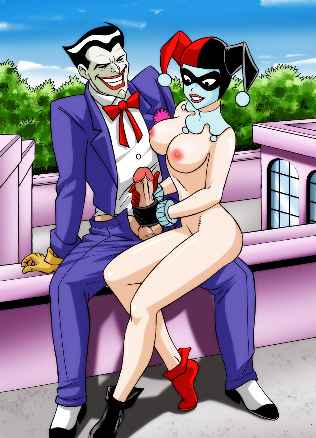 Joker Sex Cartoon - Harley Quinn and Joker (53 photos) - sex and porn