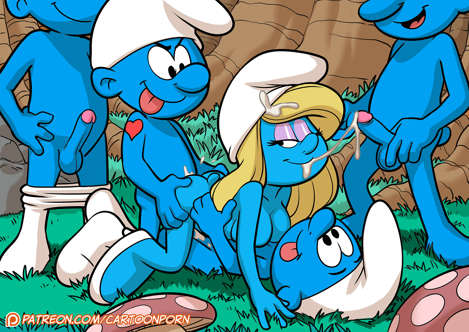 Cartoon Smurfette Lesbian Hentai | Sex Pictures Pass
