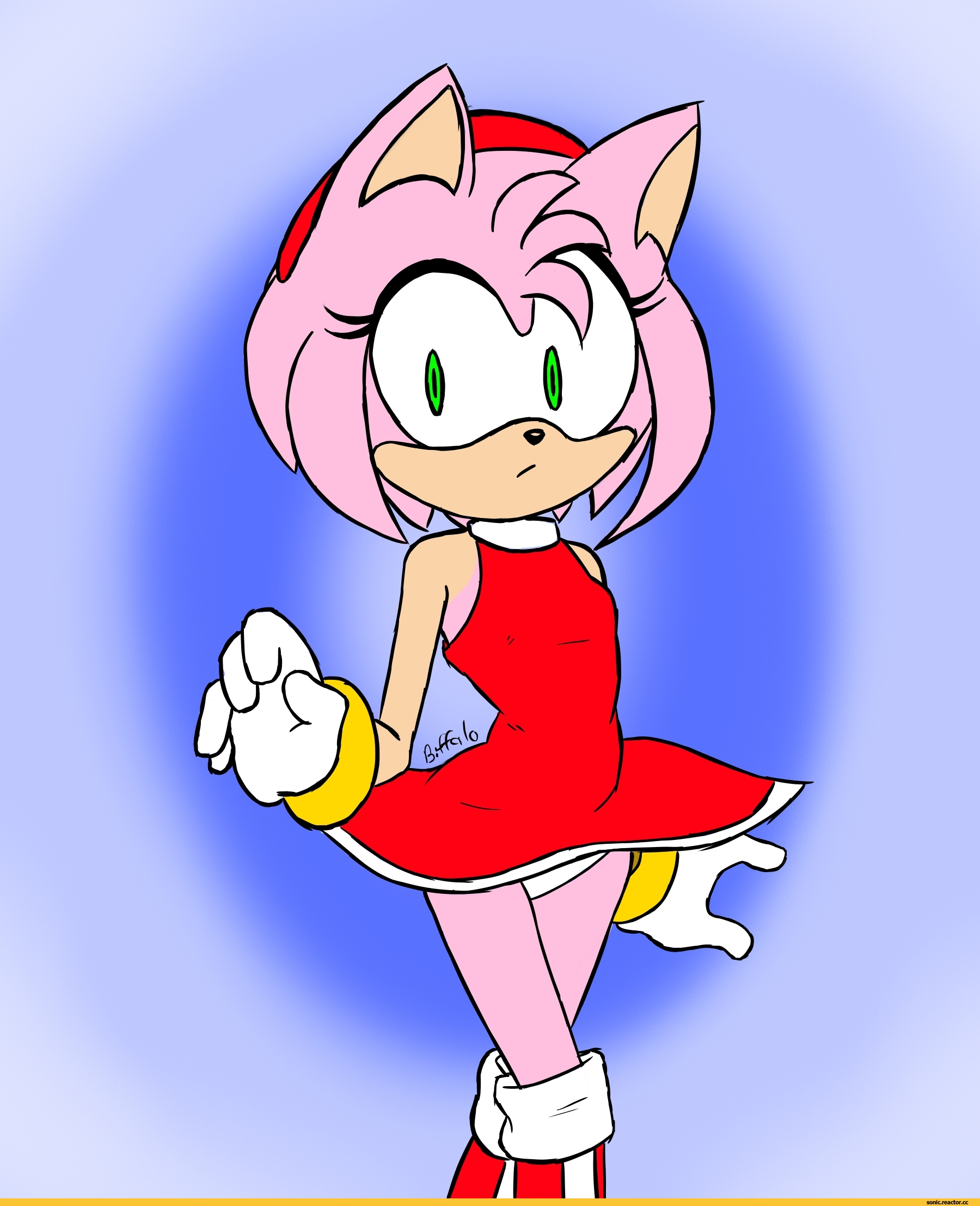 Amy Rose Peeing