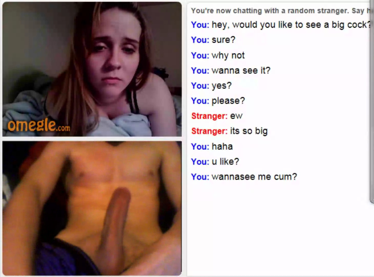 Omegle porn real