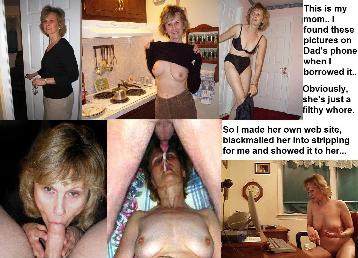 Blackmailed for sex story