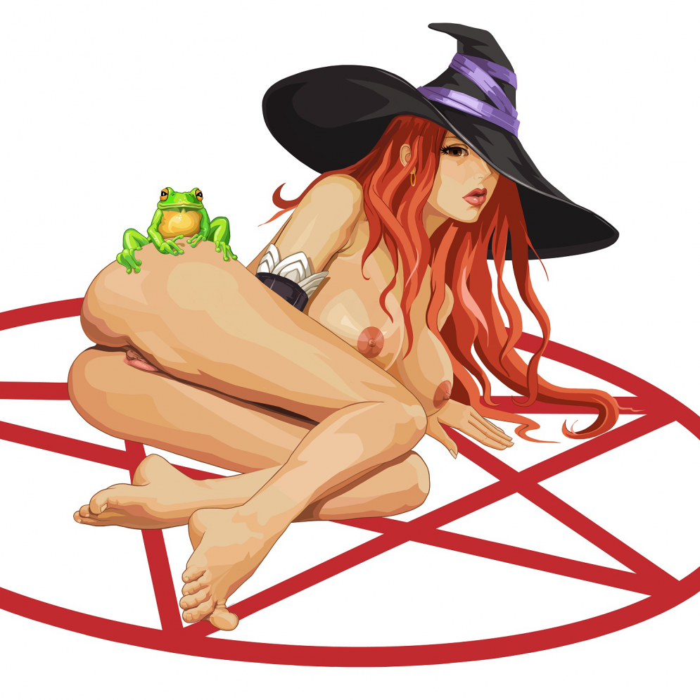 Witch Halloween Hentai Game