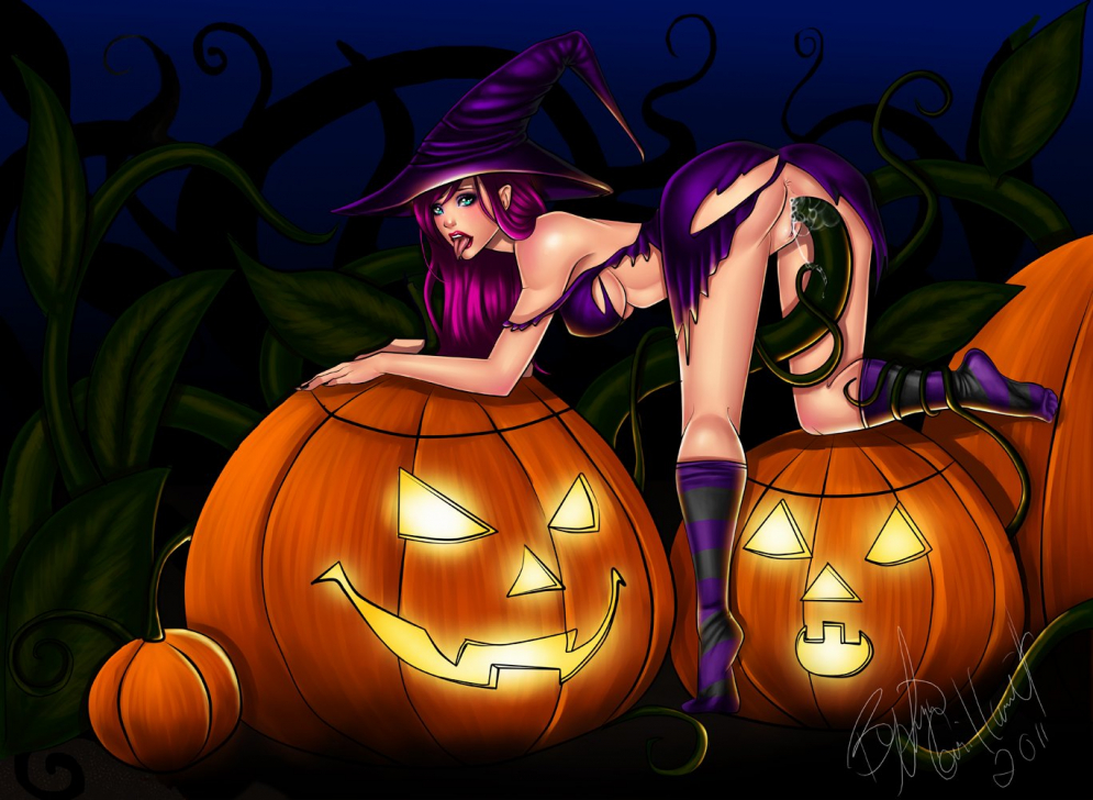Halloween pumpkin XXX HENTAI