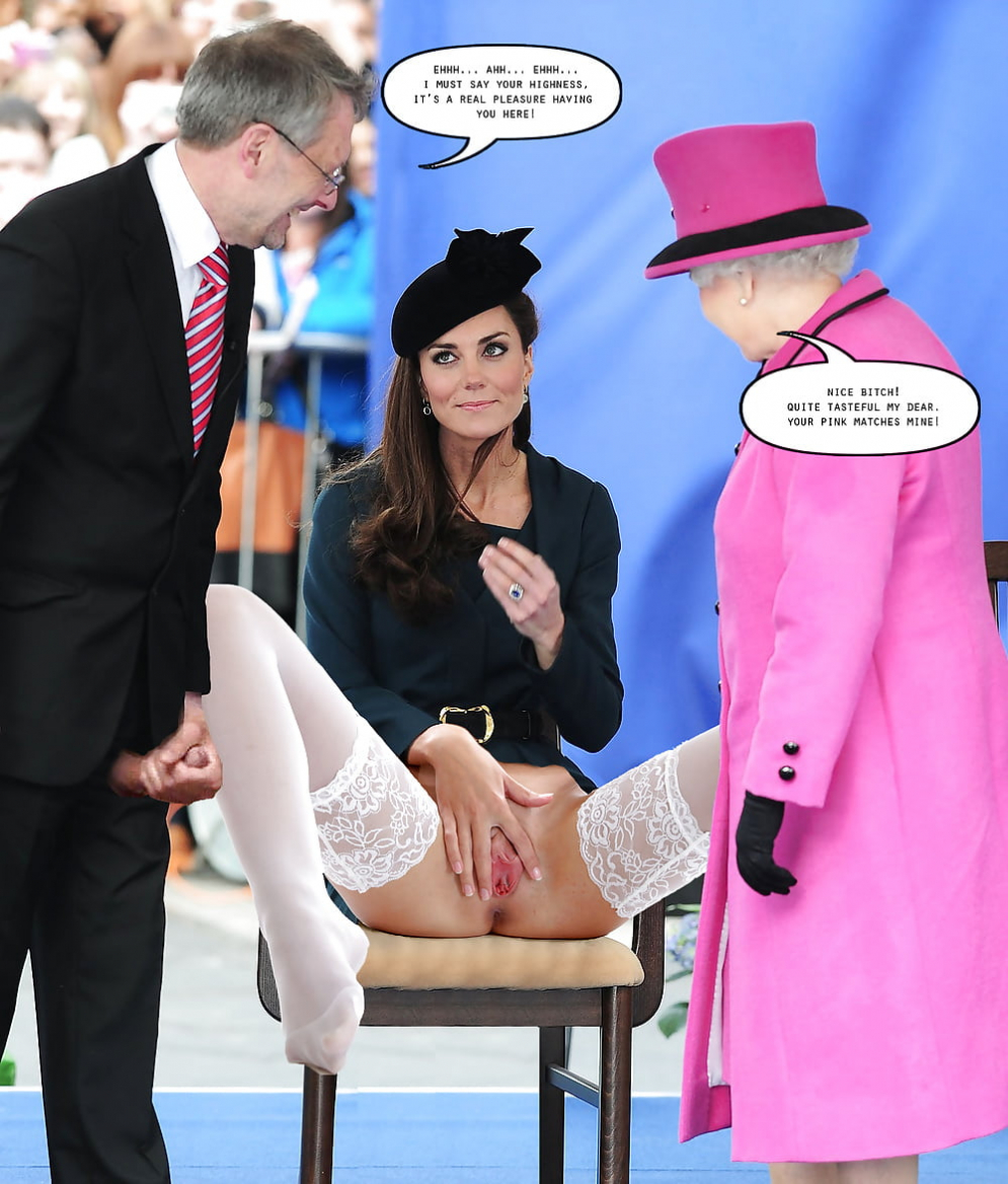 Art Kate Middleton Megan Marckl Interraacial Fake