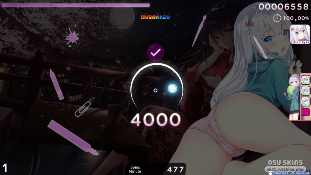 OSU Wallpaper on Hentai phone