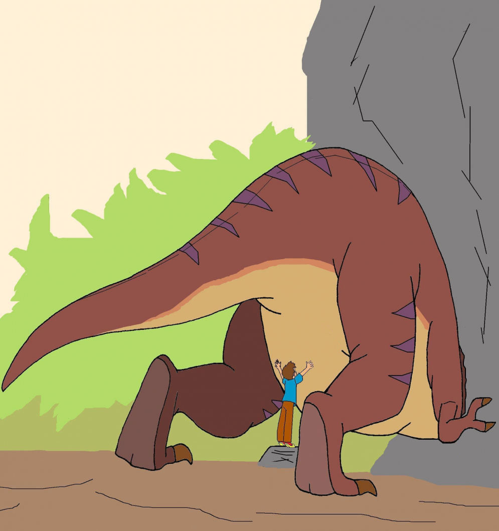 Dino anal vore