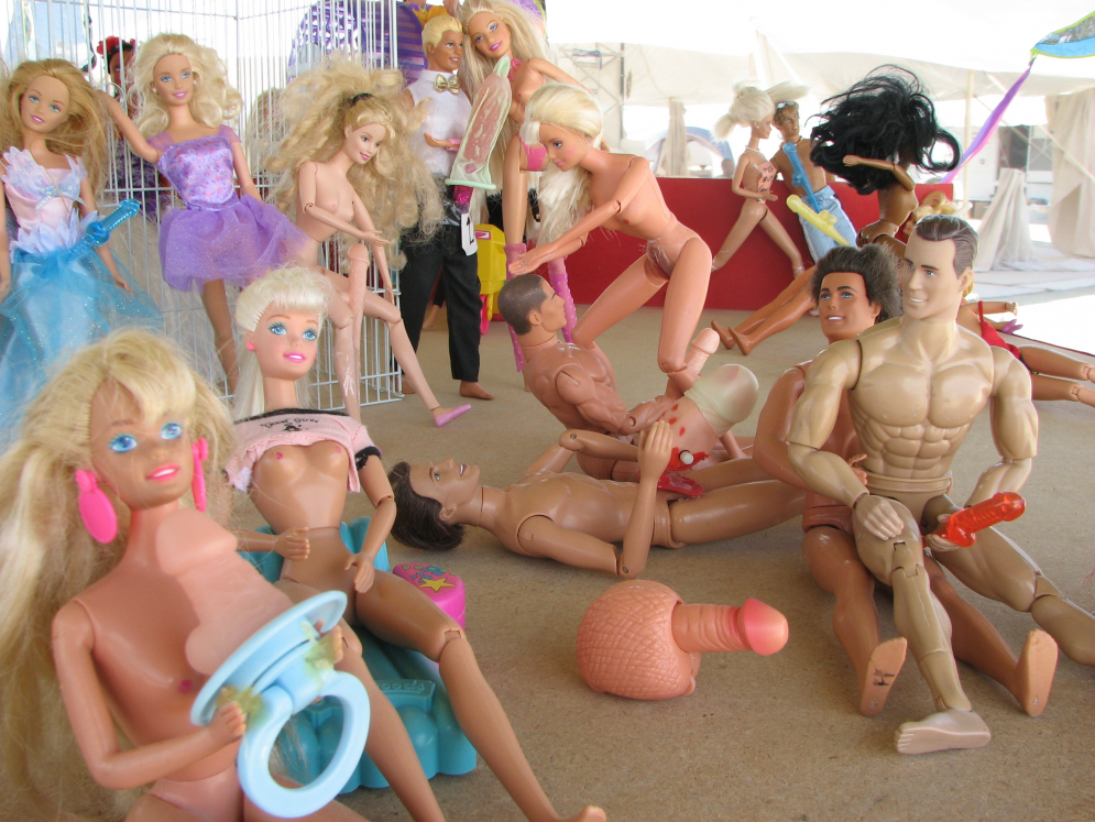 Naked silicone dolls