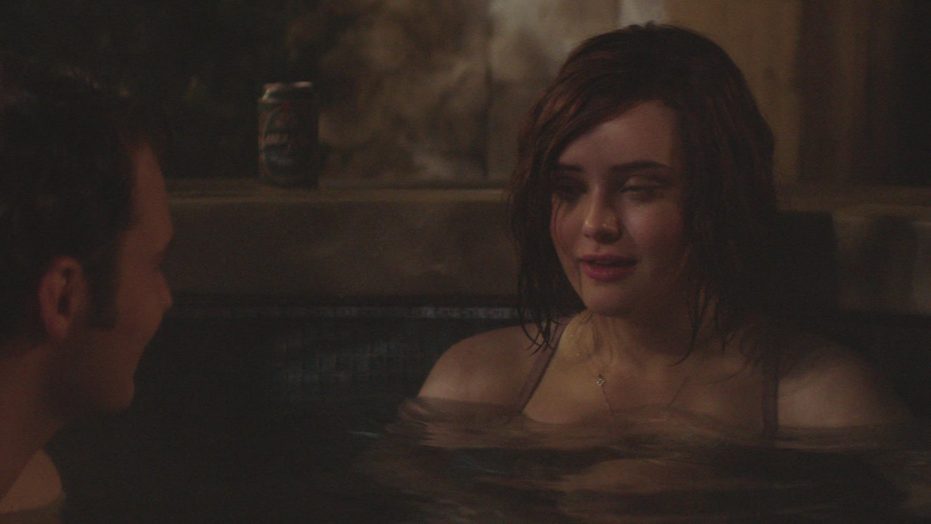 Hannah baker hot tub scene