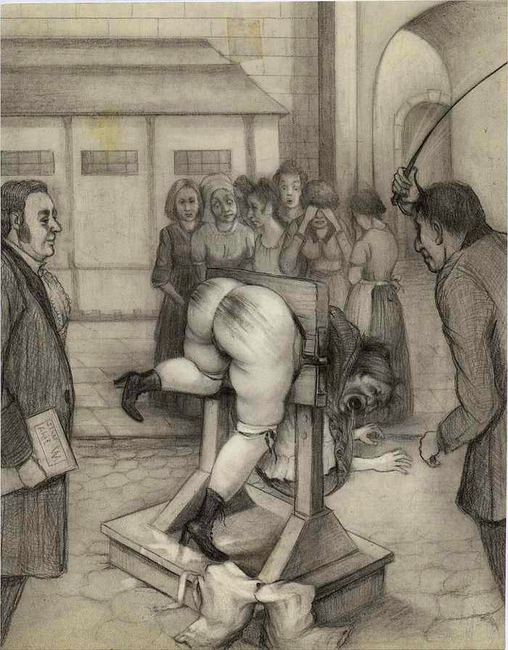 BDSM boy-rab Bastinado