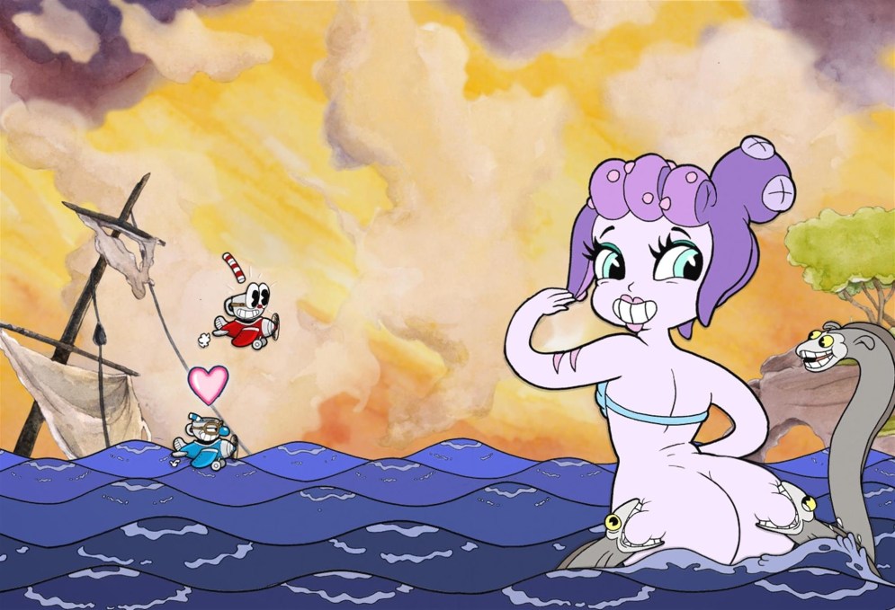 Cuphead Cala Maria Comic